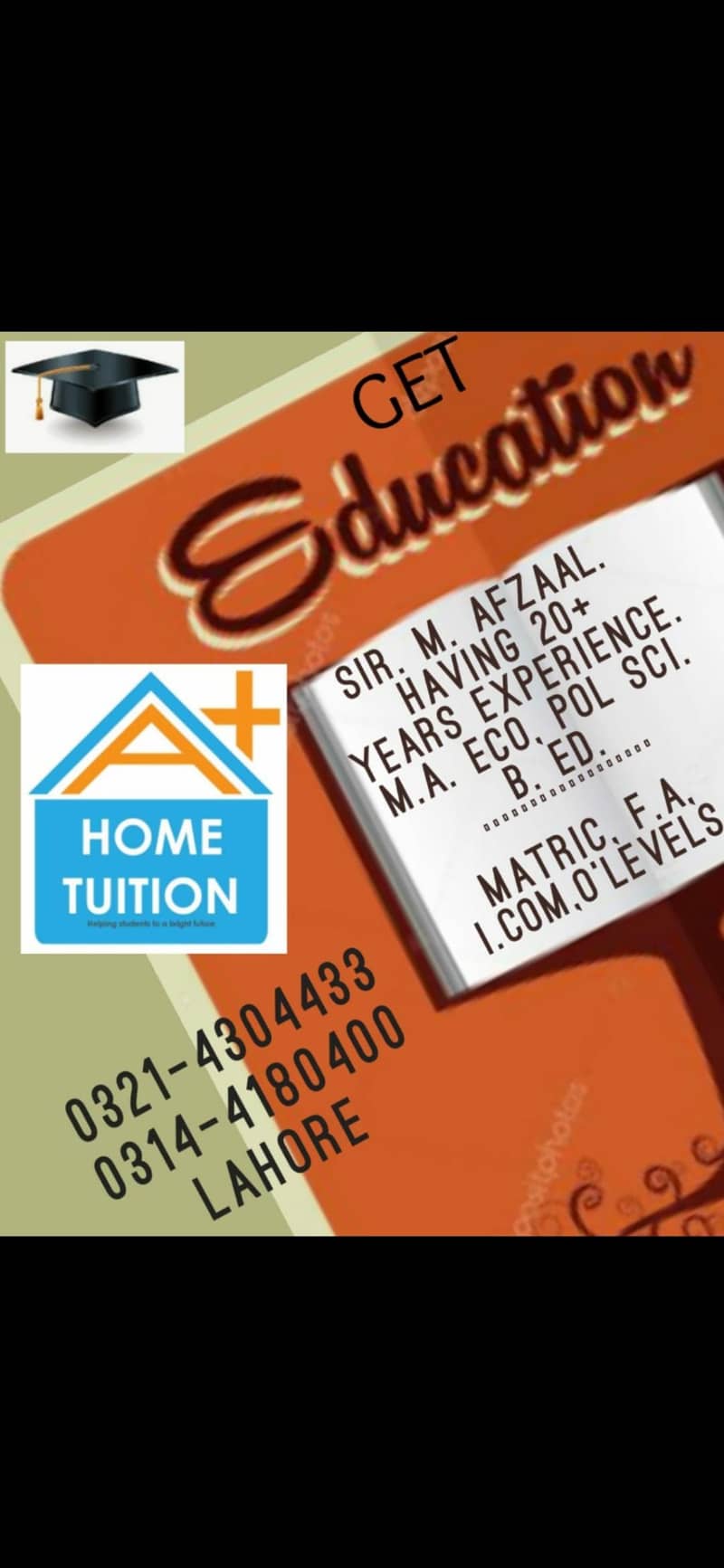 tutor. Lahore 3
