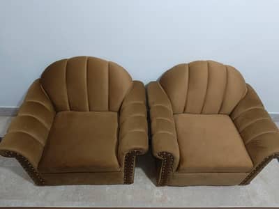  Luxury Velvet Sofa Set For Sale – Rs. 80,000 