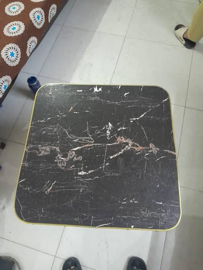 Coffee table with chair