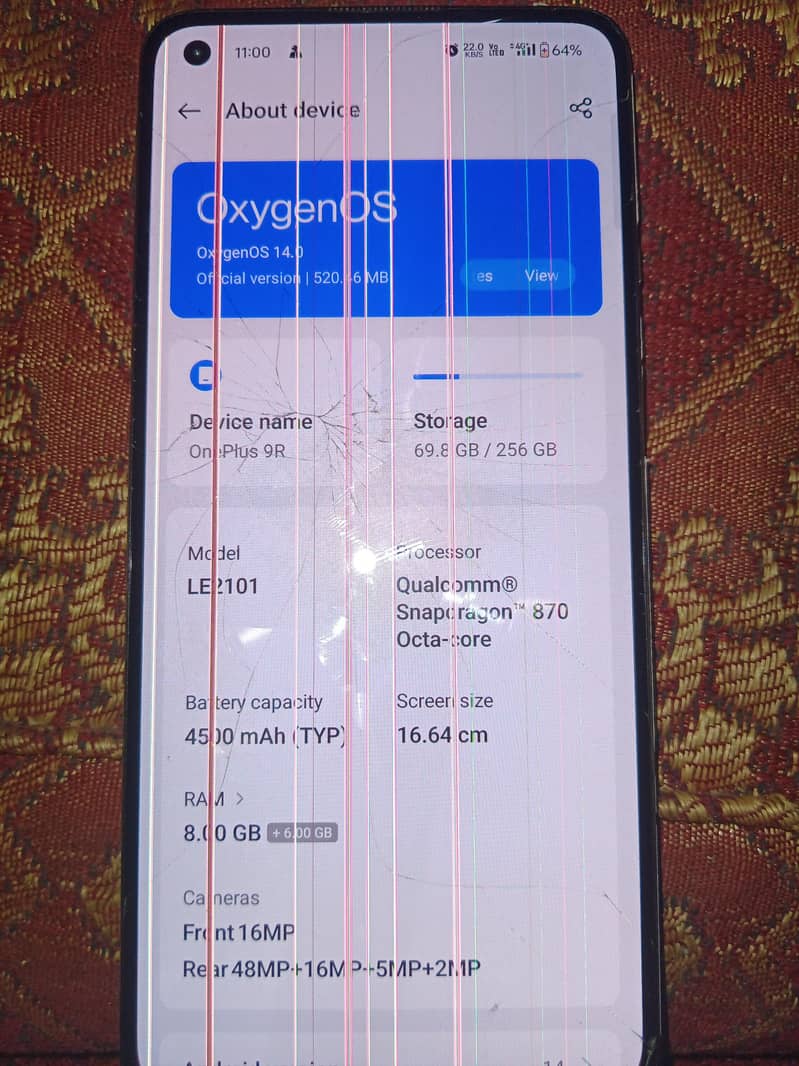 One Plus 9R 3