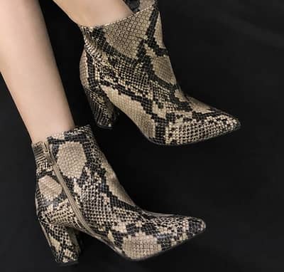 Leopard Original Shiny Boots