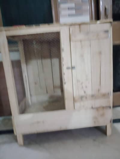 Wooden cage
