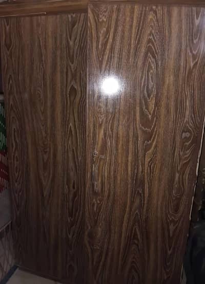 Full size wardrobe made of wood