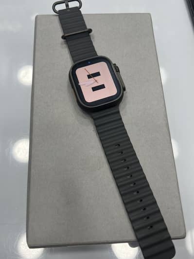 Apple Iwatch ultra 3 49mm black ocean band brand new condition