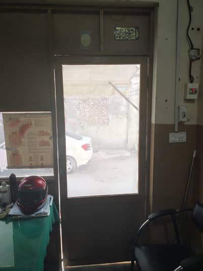 wooden office door