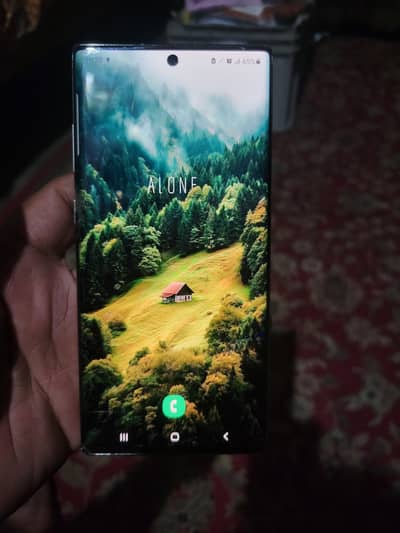 Samsung Mobile Note 10 Plus glass break