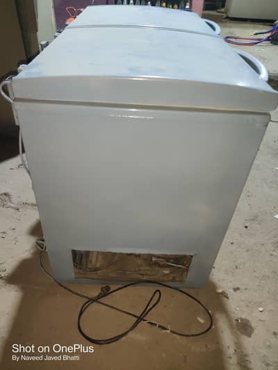 Pel Freezer Dubbal Door