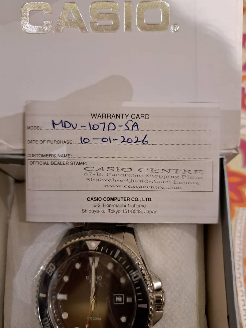Casio Watch 6