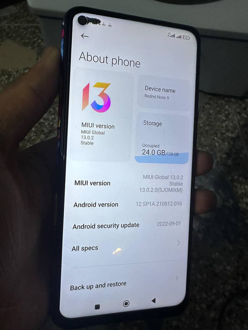 Xiaomi Redmi Note 9 1