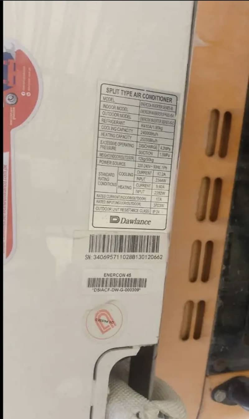 Split AC 2 ton 5