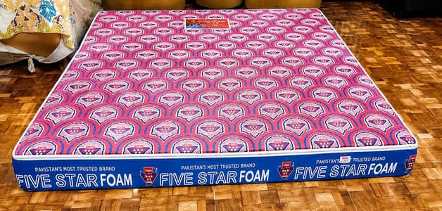 Five Star Foam Mattress – FIVE STAR FLEX (78x72) – Like New