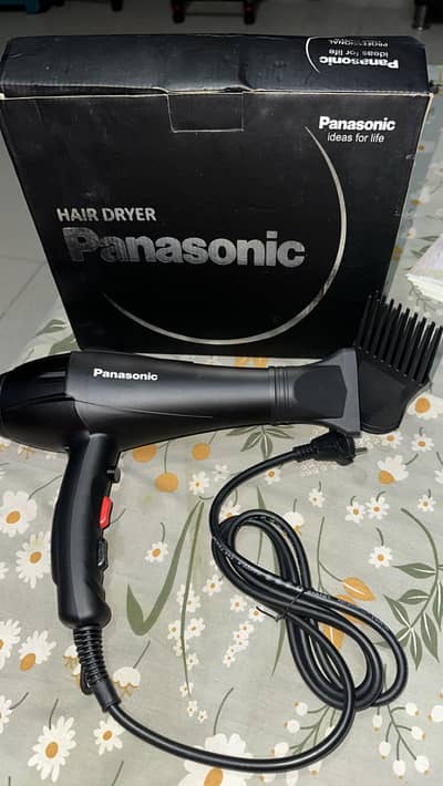 Original panasonic Hair dryer with hair comb