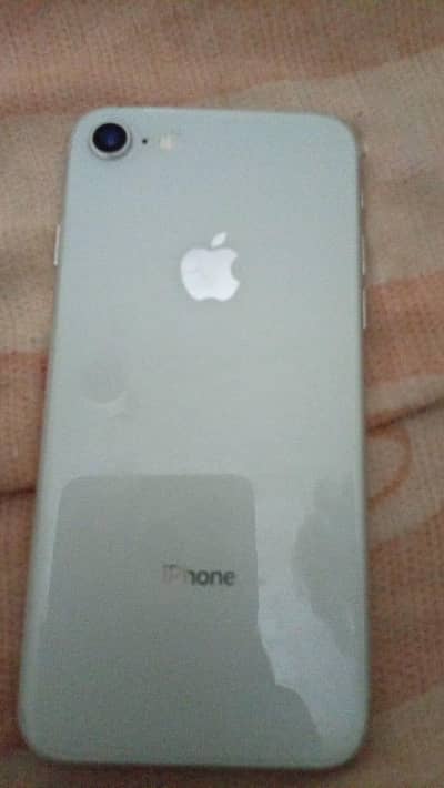 Apple iPhone 8 64Gb White battery health 100  Cable / 10 /9 condition