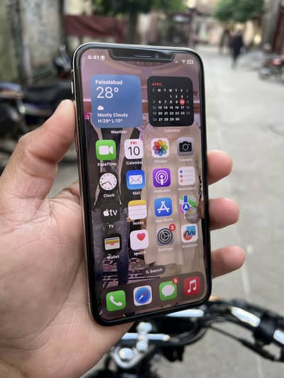 iPhone X 64gb pta approved  03075502836