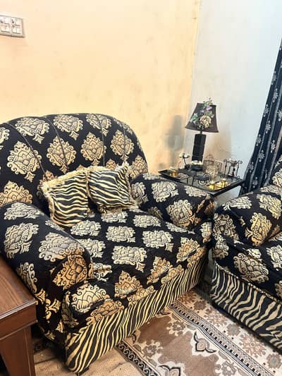 Sofa Set (Premium Wood Built)