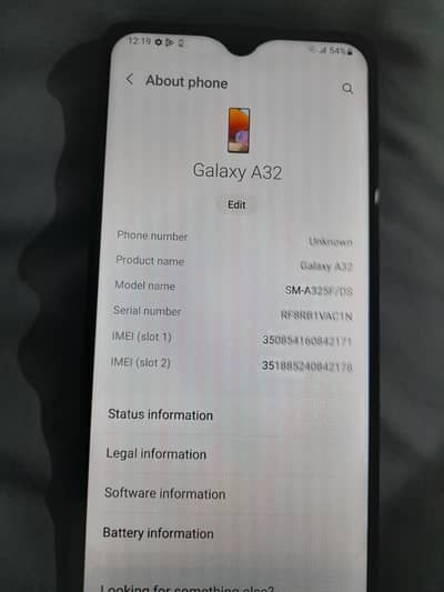 Samsung galaxy A32