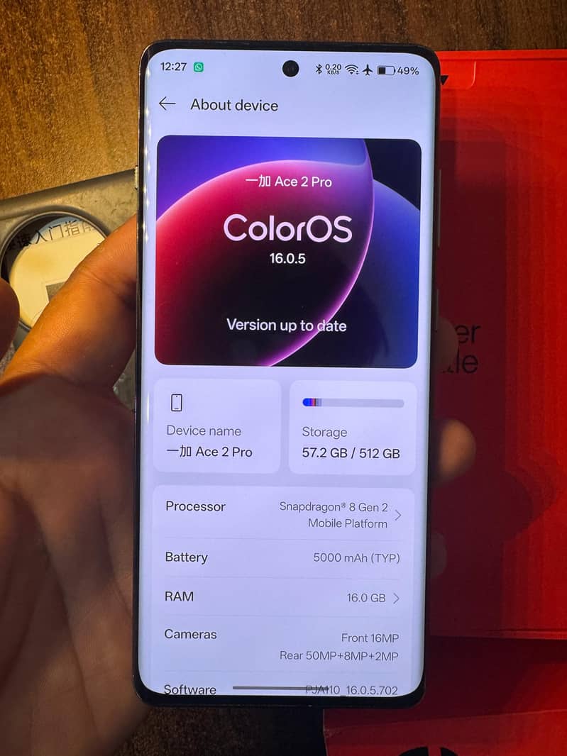 One Plus Ace 2 Pro 8
