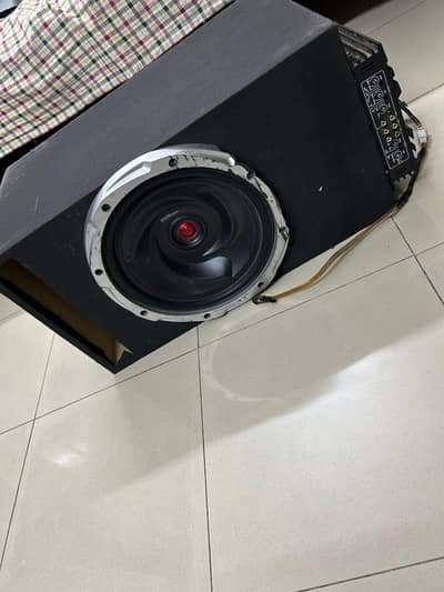 Kenwood KFC-W3010 12-inch subwoofer complete wired