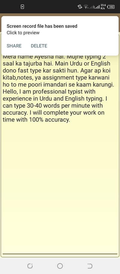 Urdu English typing service fast