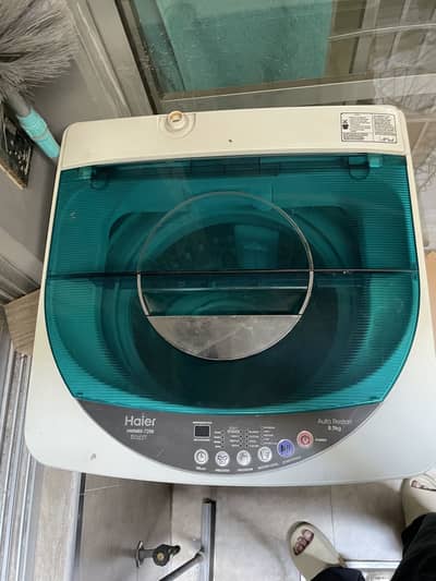 Haier automatic washing machine mint condition 8.5kg