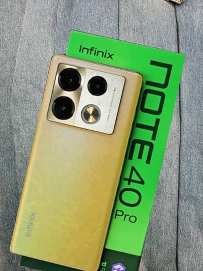 Infinix Note 40 Pro 12+12 Ram 256Gb Storage