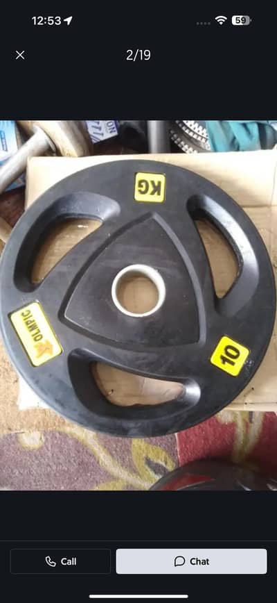 original Olympic  Weight Plate