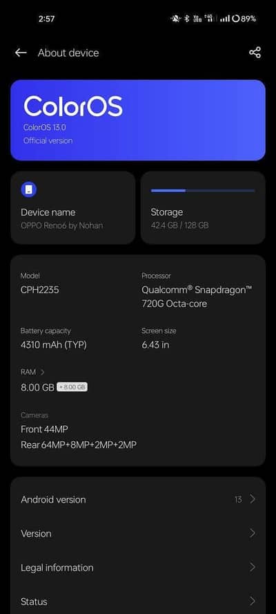 OPPO Reno6