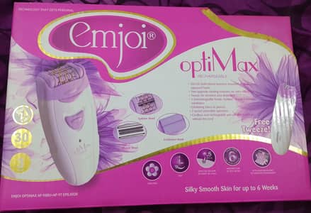 emjoi optimax hair epilator