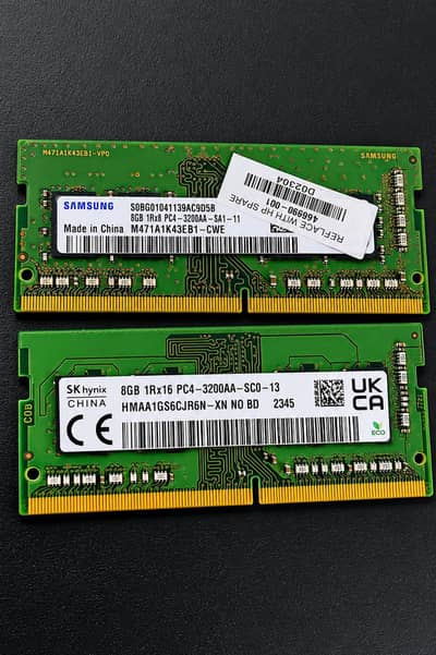 16gb DDR 4 Ram 3200 MHZ (8+8) for sale