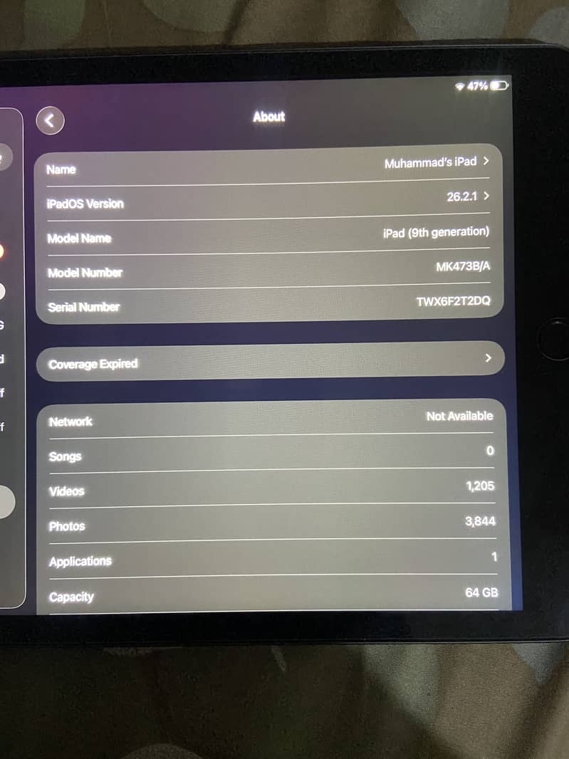 iPad 9th Generation Cellular + Wi-Fi 5