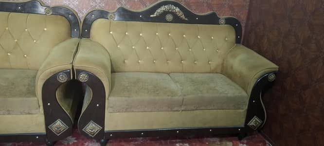 5. Seater used sofa set