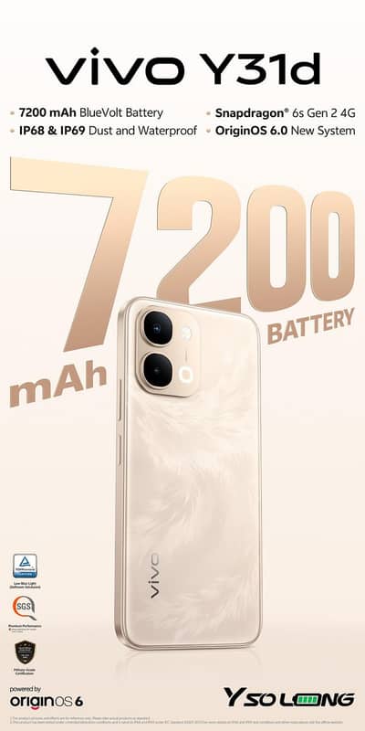 Vivo Y31D (10 Month Esay Instalment Plain)  Whatsapp= 03331396006