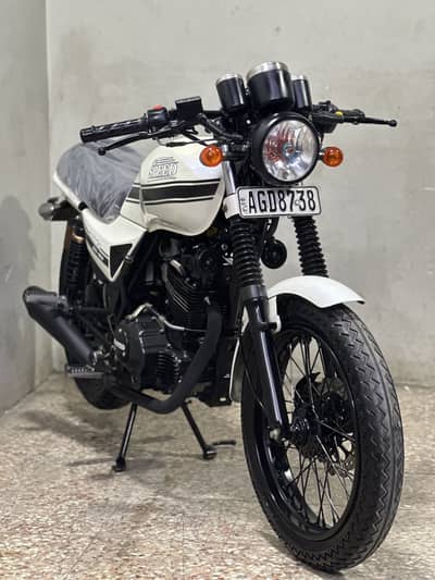 Hi speee infinity 150cc 2021 model ( cafe racer )