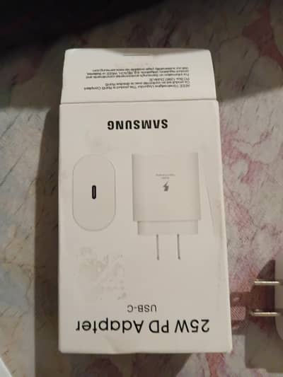 Samsung 25W PD Adapter, (100% Geniune(