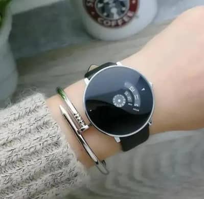 IK Turner Minimal Roller Watch  Black Strap Premium