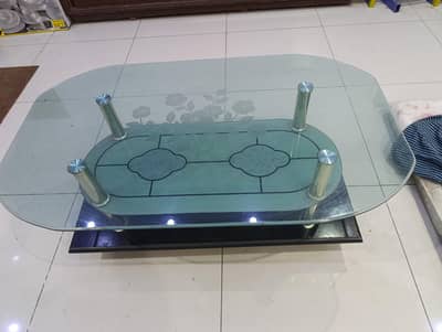 Glass Top Centre Table
