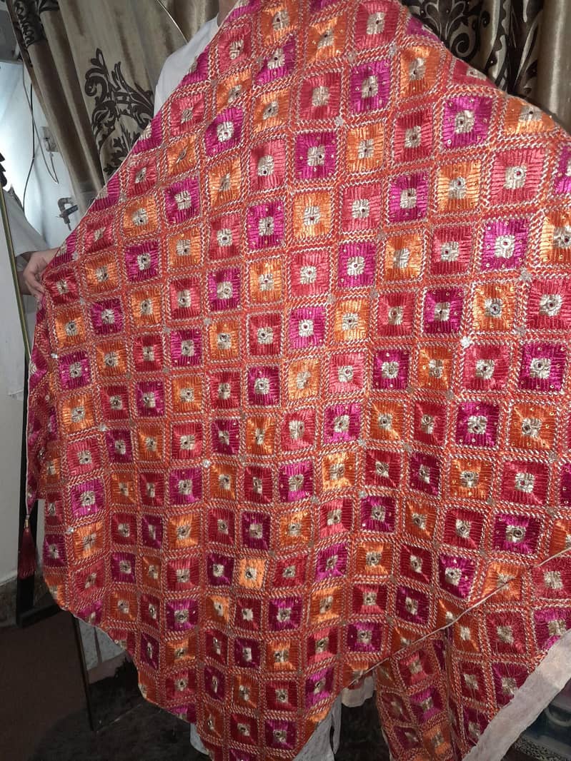 phulkari shawl 1