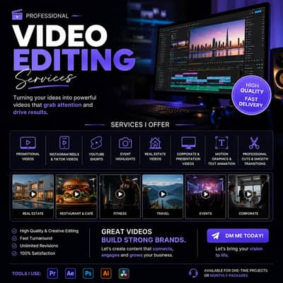 Video Editing Service - Reels