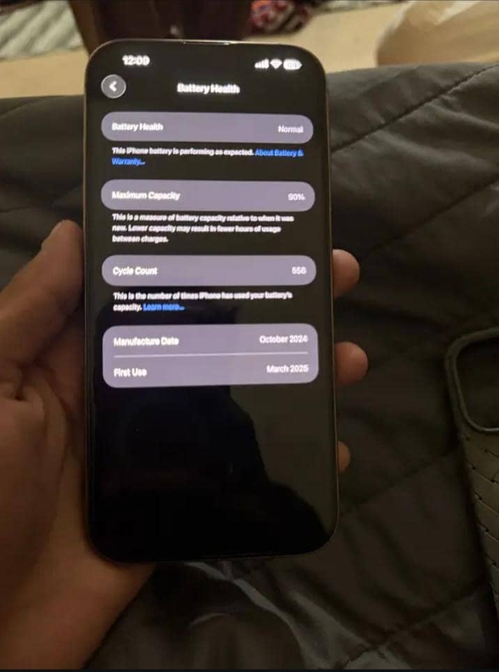 iPhone 16 pro max 0