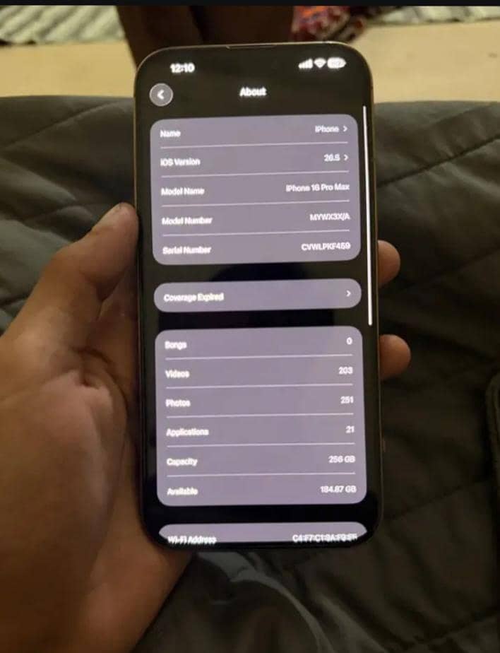 iPhone 16 pro max 2