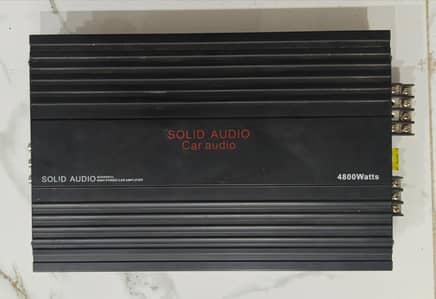 solid audio amplifier for sale