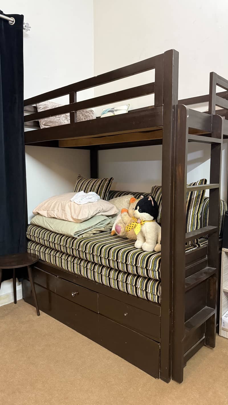 Solid wood Bunk Bed 2