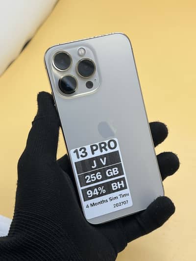 Apple iPhone 13 Pro Jv 256 GB 4 Months Sim Time Non PTA 94% BH