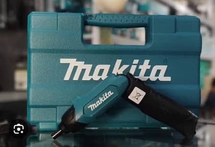 makita Japan rechargeable mini screwdriver drill with bits brand new