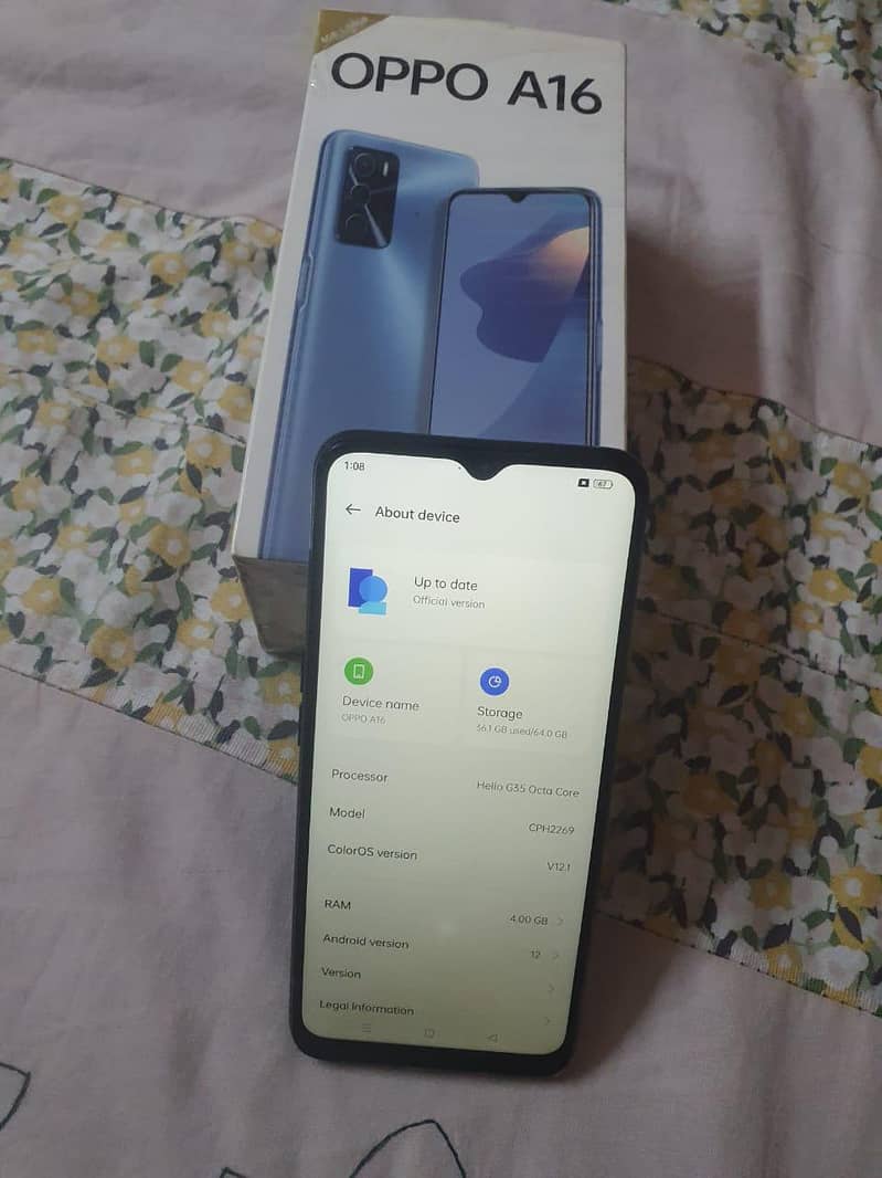 OPPO A16 4