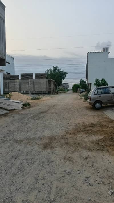 120 Sq Yard Jodi West Open Plot in Saadi Garden Block 2