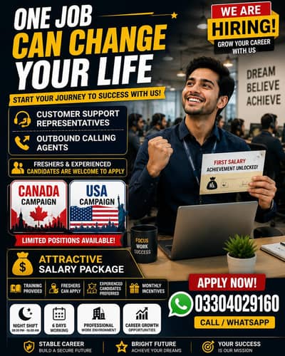 call center job available night shift