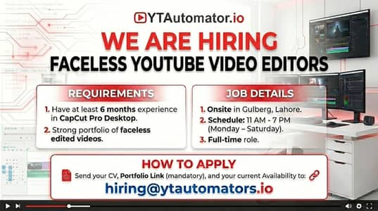 Faceless Video Editors
