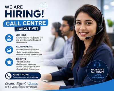 Male Fe-male require for non sale inbound call centre USA based calls