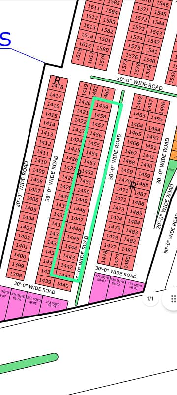 WEST OPEN 120 SQ YARDS PLOT FOR SALE AT SUPERIOR BLOCK 01 NTR-01